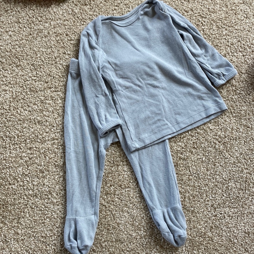 Solly Baby Morning Blue Sleeper 3-6 mos